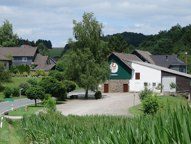 Hähnchen Ewald Ausblick